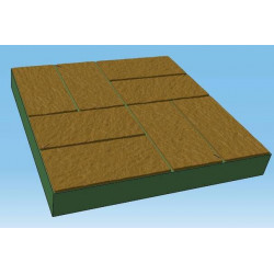 Plastic mold 8 bricks 300x300 buy | Online store KamelotNN.com