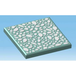 Plastic mold Pebbles 300x300 buy | Online store KamelotNN.com