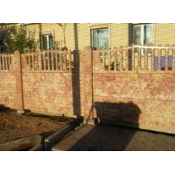 Plastic form fence section FORUM buy | Online store KamelotNN.com