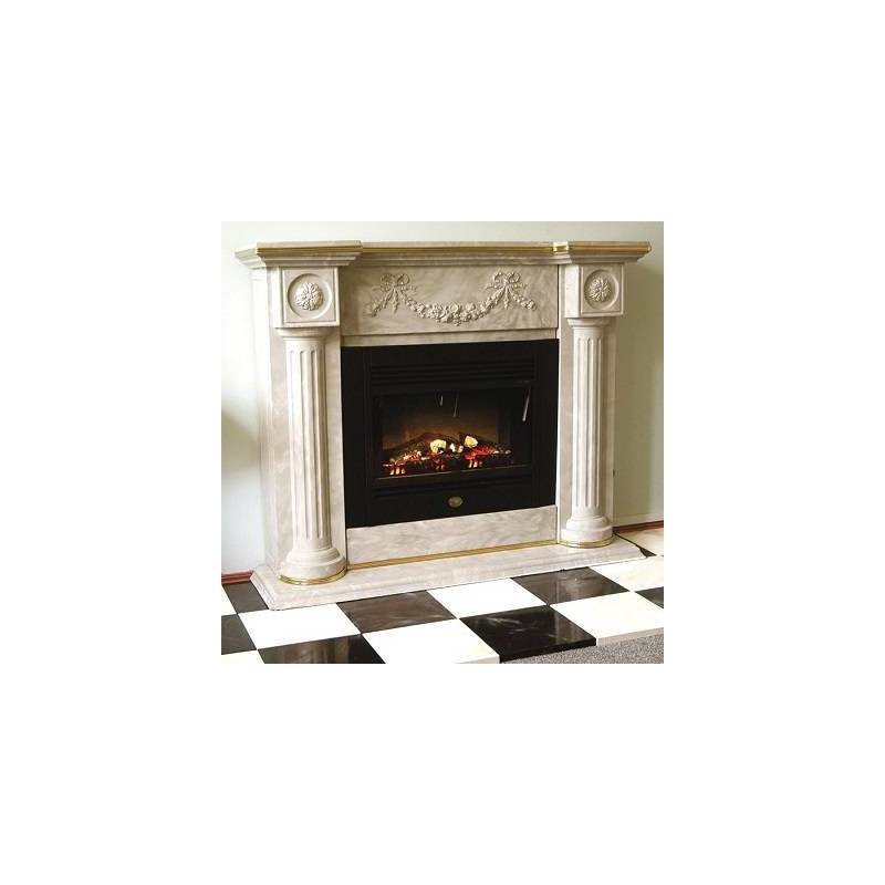 Plastic mold fireplace No. 7 ARISTOCRAT buy | Online store KamelotNN.com