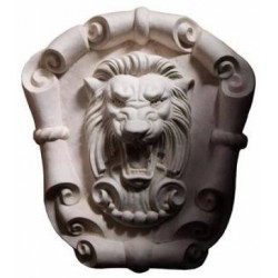 Plastic mold Lion on a cartouche buy | Online store KamelotNN.com