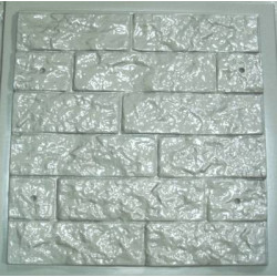 Plastic mold Lugansk stone 6 rows buy | Online store KamelotNN.com