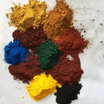 Pigments, plasticizer, lubricant