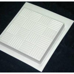 Plastic molds for paving slabs